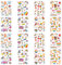 240pcs Gay Pride Stickers, Colorful Sufficient LGBT Pride Stickers Multi Patterns Bi Trans LGBTQ Lesbian Stickers Small Rainbow Stickers for Laptop Case Car Notebook