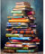 YALKIN Paint by Numbers Kits for Adults, Books Painting by Number Kits On Canvas,Without Frame DIY Color Oil Painting Acrylic Paints,Home Wall Decor 16x20in/40x50cm