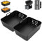 2PCS Air Fryer Liners for Ninja Double Stack XL 9.5L Air Fryer SL400UK, Reusable Silicone Baking Tray Airfryer Liners, Airfryer Trays for Ninja AF400UK, AF451UK, AF300UK, Tower T17088
