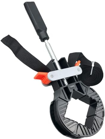 Woodworking Band Clamps,Band Clamps - Portable Strap Clip Nylon Belts,Woodworking Clamp Sets, Quick Release Band Clamps, Frame Clamps