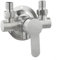 Robinet de douche mural G1/2 pour eau chaude et froide - Barre mitigeur à levier unique