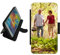 Personalised For iPhone 8 case phone wallet flip cover photo on the front panel PU Leather back card slots magnetic catch Black