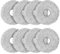 Lot de 8 chiffons de nettoyage de rechange pour aspirateur robot Eureka J15 Pro Ultra, ensemble d'accessoires de remplacement pour tampons de nettoyage rotatifs