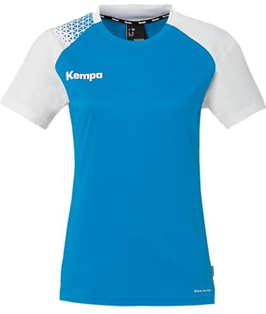 Kempa Damen Ambition 28 Shirt Trikot, Kempablau/Weiß, M EU