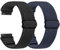 Dafean Tressé Bracelet Montre en Nylon pour 24mm 22mm 20mm 19mm 18mm bracelet Homme et Femme, Boucle Réglable Sangles Sport élastiques Bracelets de Montre de Remplacement
