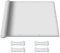 Sport Sonnensegel 2.9 x 4 m Windschutz Überdachung Plane Sonnenschutzsegel Schattenspender mit Ösen Und Befestigungsseile für Draußen Patio Terrasse Camping, Weiß