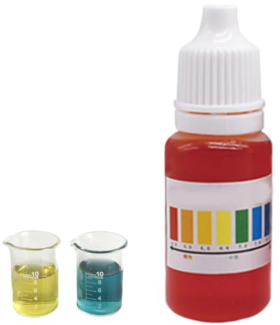 Generico PH Test Indicator - 10 ml PH Tester, Accurate Measurement, Water Balance, Reagent Meter, Ideal Balancing Solution for Water Tanks, Aquarium Plants, C Systems