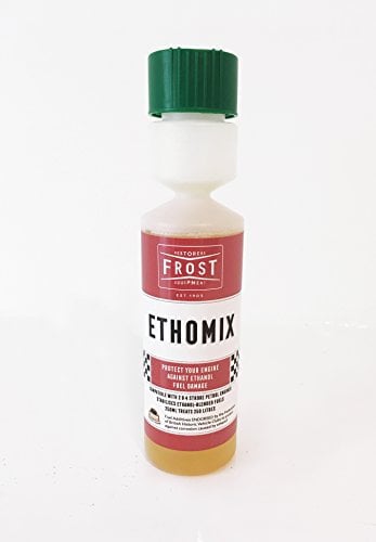 Frost Ethomix Engine Protection Additive, 250ml, Ethanol Fuel Stabiliser for 2 & 4 Stroke Petrol Engines