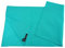 TigerTie Damen Nickituch Halstuch in türkis einfarbig Uni - Tuchgröße 60 x 60 cm - 100% Baumwolle