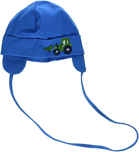 Döll Jungen Mütze Bindemütze Jersey 1816176926, Blau (Brilliant Blue 3033),47