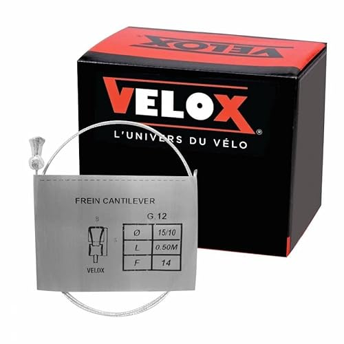 VELOX - Cavo freno MTB Cantilever galva 15-10, 0,50 m (25 cavi)