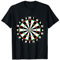 Coole Dartsport Dartboard Bullseye Geschenkidee Dartscheibe Dart Spieler Dartautomat Brett Spiel Dartspieler T-Shirt Schwarz S