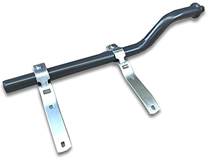 Kotflügel Tragrohr Halter gekröpft Ø42 / L750 mm Anhänger NFZ gekröpft mit Konsolen