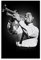 Louis Armstrong Schwarz-Weiß-Poster und Leinwand-Kunstdruck, modernes Familienschlafzimmer, ästhetische Dekoration, 20 x 30 cm