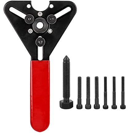 SHUIYUE 8 pièces Voiture compresseur d'air Embrayage dissolvant installateur Double Usage clé Trousse à Outils Automobile climatisation Voiture climatiseur réparation Outil