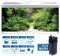 Amtra Acquario System Tank V2 – Komplettes Glasaquarium 85 Liter, 11 Watt LED-Licht und Filterpumpe inklusive, Süß- oder Salzwasser, Weiß, 80 x 32 x 48 cm