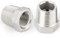 ERGAOBOY 2 Pcs Reducer Hex Bushing, 3/8 Male to 1/4 Female BSP, 304 Stainless Steel Reducing Pipe Adapter Fitting