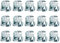 Mini Schlauchschellen 7-9mm 15Stk Stark Gelenkbolzenschelle Spannbackenschelle Bandschelle Schellen Rohrschellen Klein Schlauchklemmen für Mini Kraftstoffleitungs Benzinrohr Auspuffrohr