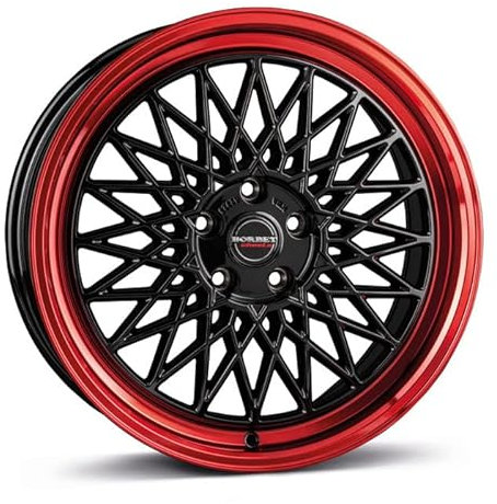 Borbet Felge B 8.5x20 ET45 5x112 black rim red B 852045112566,5BRR