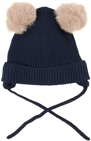 NAME IT Unisex NBNMARA Knit HAT2 Mütze, Dark Sapphire, 45/47