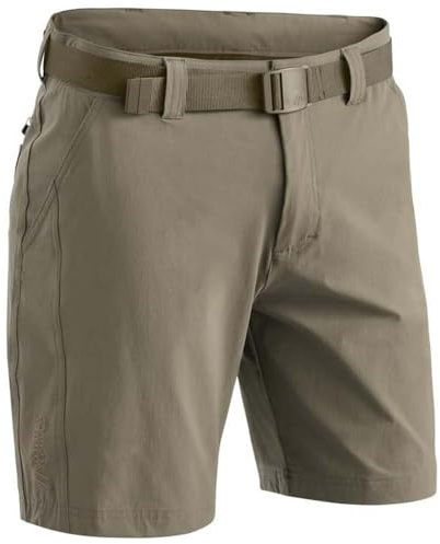 Maier Sports Nil Short M, Kurze Herren Wanderhose, Wasserabweisende Hose | Für Trekking und Hiking, Dryprotec für schnelles Trocknen, mSTRETCH pro 4 für mehr Komfort, Perfekt für den Sommer
