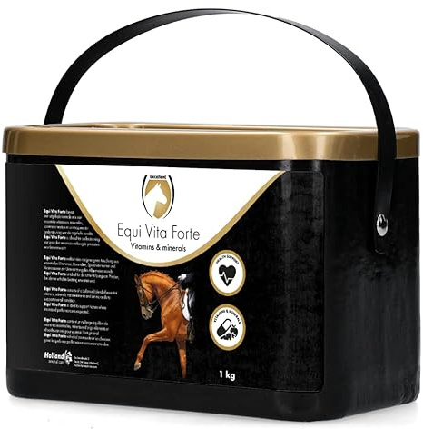 Excellent Equi Vita Forte - Zur Unterstützung der allgemeinen Kondition - Geeignet für Pferde - 1 kg