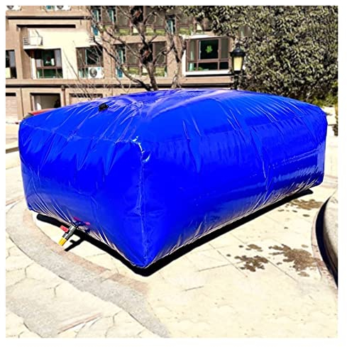 Wassersack Beutel Wasserbehälter Träger 1000l 500l 300l 100l 5000l 6000l Wasserspeichertank - Notfall-Wasserbehälter Blase Zusammenklappbare Zisterne für die Bewässerung von Pflanzen, Verdickter Regen
