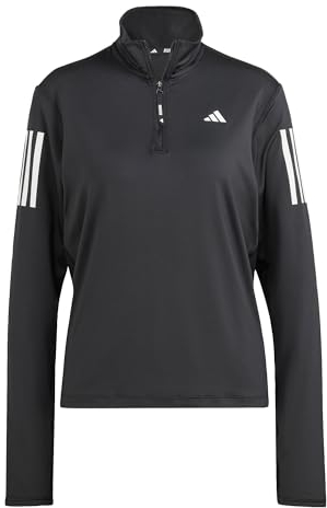 adidas Damen Own The Run Half-Zip Jacket Sweatshirt, Black, M