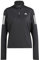 adidas Mujer Own The Run Half-Zip Jacket, Black, M