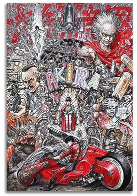 VZRSQZK Filmposter Akira, dekoratives Gemälde, Leinwand-Wandposter und Kunstdruck, modernes Familienschlafzimmer-Dekor-Poster, 20 x 30 cm