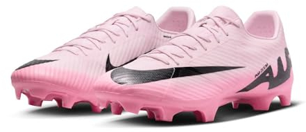 Nike Zoom Vapor 15 Academy Fg/MG, Soccer Shoe Uomo, Pink Foam Black, 42.5 EU