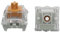 GUYEKS Gateron KS-20U Dual-Rail Orange Keyboard Switches,Factory Pre-lubed Linear Switches,Electromagnetic Technology,Custom Keystroke,Compatible for MX Mechanical Keyboard(10 Stück)
