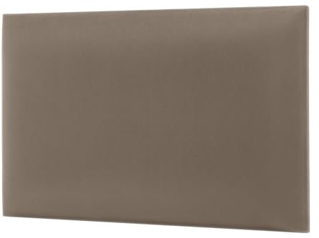 Meblowa1, Wandpaneele Samt Weich Gepolstert, Polsterpaneel Rechteck, Samt Paneele Wandkissen, Modernes Design für Wohnzimmer & Kinderzimmer, Öko-Tex Zertifiziert, Beige, 40x30 cm