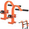 Leiter Stabilisator für Dach 2er-Pack, Heavy Duty Dachhaken Leiter,220kg Ladekapazität mit Rad Stahlleiter Stabilisator, Universal Leiter Verlängerung Stabilisator mit Gummigriff T-Bar
