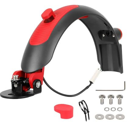 LUCK4U Schutzblech Hinten mit Bremse für Xiaomi M365, Pro, Pro 2, 1S, Essential, Lite, Scooter 3, Swagger 5 Scooter