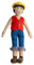 Jay Franco One Piece Luffy Plüschkissen - 66 cm Plüschfigurenkissen