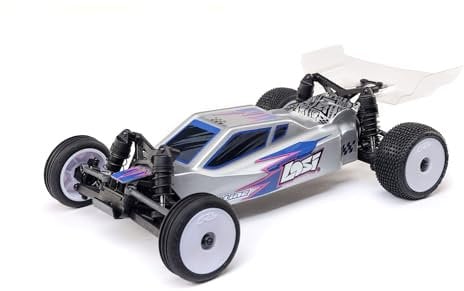 LOSI Micro-B 2WD Buggy, Heckantrieb, Öldruckfederbeine, Aluminium Chassis, inkl. Akku und Ladegerät