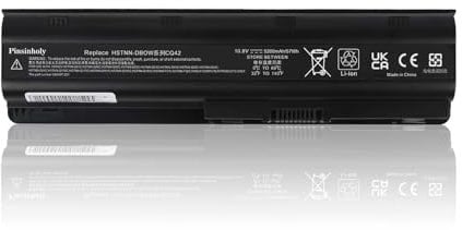 Pinsinholy MU06 CQ42 593553-001 - Batería de repuesto para HP G62 Pavilion G6 G7 MU09 593554-001 593562-001 636631-001 HSTNN-LB0W HSTNN-Q62C CQ32 CQ43 CQ566 CQ62. CQ72 CQ57 G42 G32