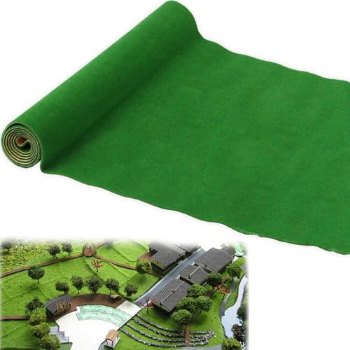 Tapis de gazon artificiel 100 x 41 cm - Gazon artificiel pour bricolage - Tapis de gazon artificiel - Découpable - Pour balcon, gazon artificiel - Petit pour bricolage, décoration de football, fête de