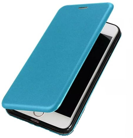 KK KENIK Case For iPhone 11 Luxury Leather Shockproof Wallet Flip Book Stand Folio Card Holder Phone Cover For iphone 11 (Turquoise [Skyblue])