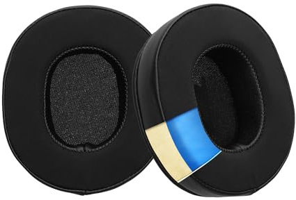 kwmobile 2X Ohr Polster kompatibel mit OneOdio A70 / A71 - Ohrpolster Kopfhörer - Kunstleder Polster für Over Ear Headphones - Cooling Effekt