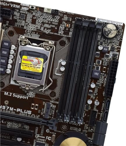 motherboard Fit For ASUS H97M-PLUS Micro ATX Motherboard With LGA 1150 Socket for Intel 4th Gen Core i3 i5 i7 Processors Supports 4 DDR3 RAM Slots