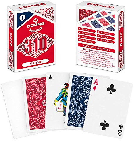 Copag 310 - Gaff Deck, Trickkarten mit True Linen B9 Finish
