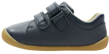 Clarks Boy's Roamer Craft T Sneaker, Navy Leather, 5 UK Child