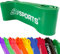 ScSPORTS® Fitnessband - Extra Lang, 2m, Elastisch, Nachhaltig, aus Natürlichem Latex - Gymnastikband, Trainingsband, Theraband, Widerstandsband für Krafttraining, Yoga, Pilates (Grün)