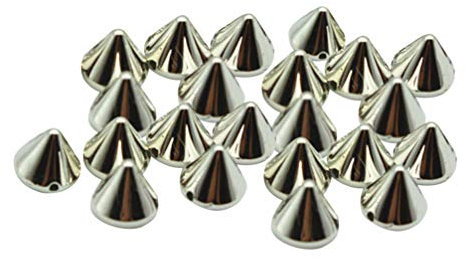Artibetter 100 Piezas Remache de Cono Tachuela Remache Tornillo Decoración para Cinturón Bolsa Ropa Zapatos