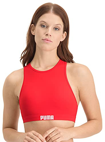 Puma Swim Women Racerback Swim Top 1P - C: Red_T: L