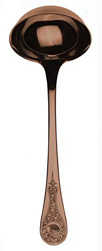 MEPRA AZC1098D1109 Ladle Schöpfkelle Diana Bronzo, 18/10 Edelstahl beschichtet mit PVD-Titan, Kupfer