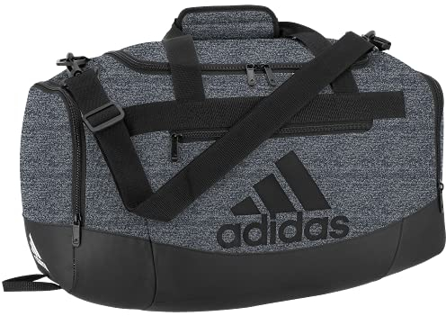 adidas Uni-Erwachsene Defender 4.0 Gym Duffel Bag for Men and Women Sportsack, Jersey Onix Grau/Schwarz