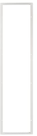 Proventa® Einbaurahmen weiß für LED-Panel 120 x 30 cm Decken- und Wandmontage
